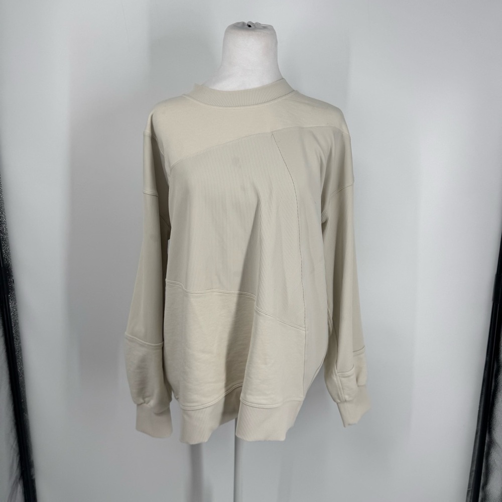 Lululemon Perfectly Oversized Crew Sweatshirt textured